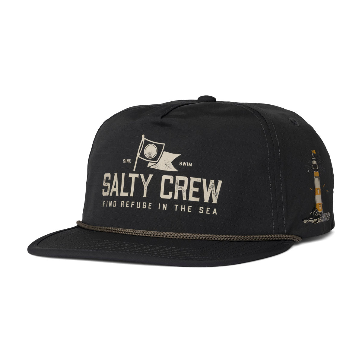 Salty Crew Flag Day Snapback Hat - Phantom image 1
