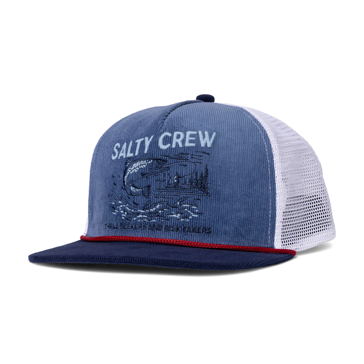 Salty Crew Nature Vibes Trucker Hat - Pilot Blue image 1