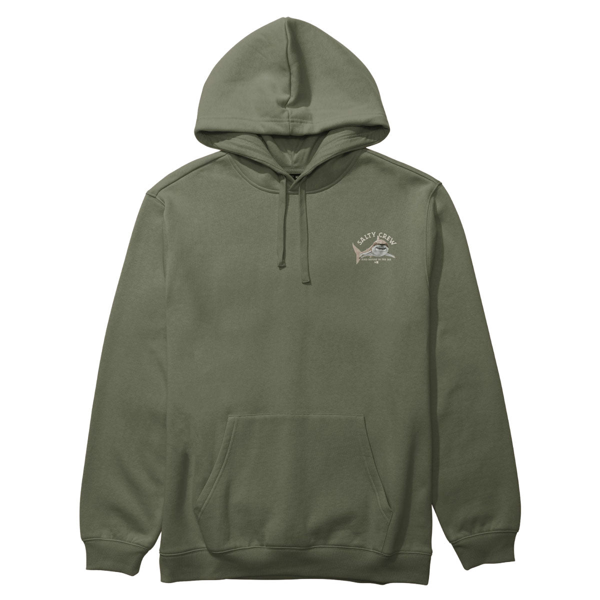Salty Crew Lurking Hoodie - Dusty Olive image 2