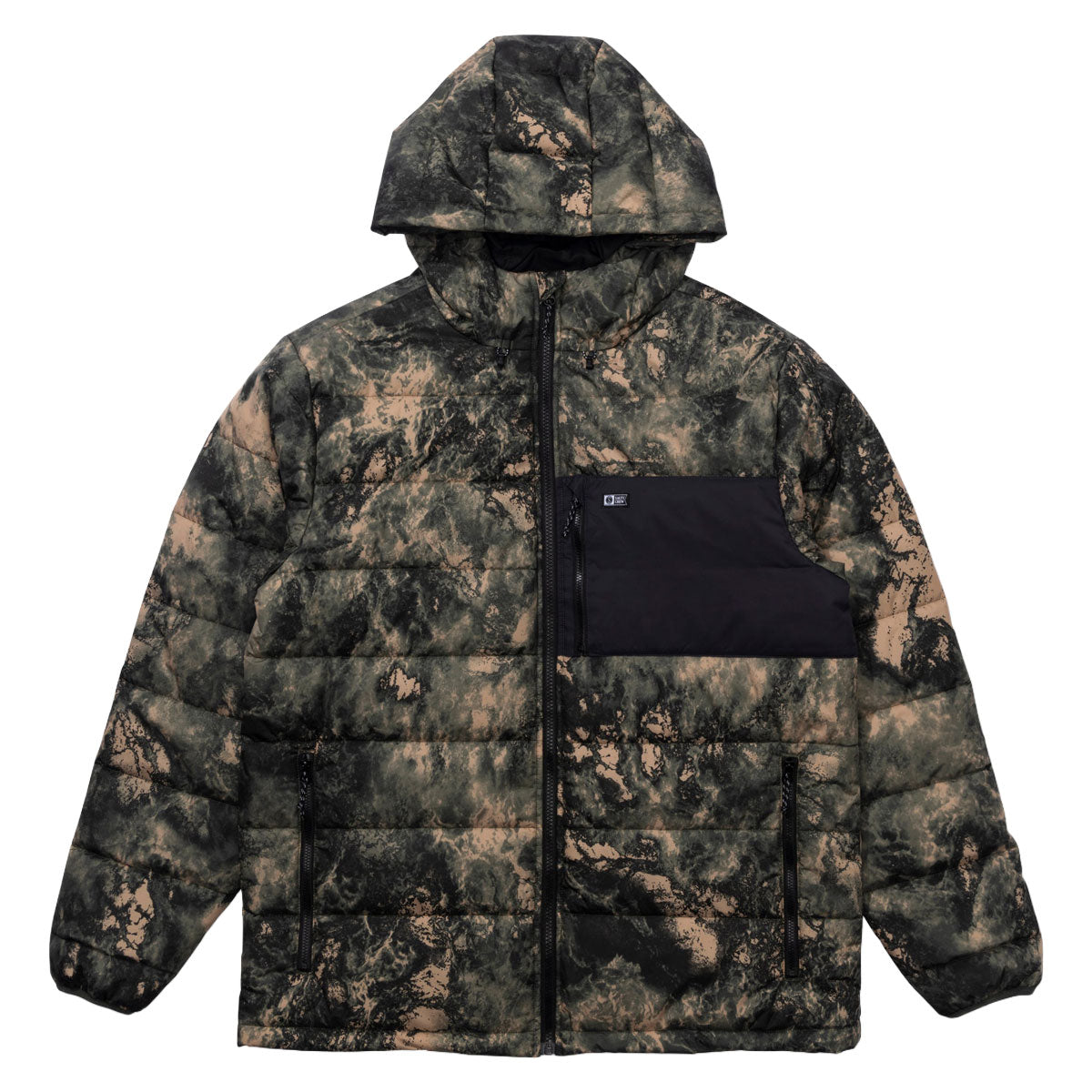 Salty Crew Barrier Hooded Jacket - Camo image 1