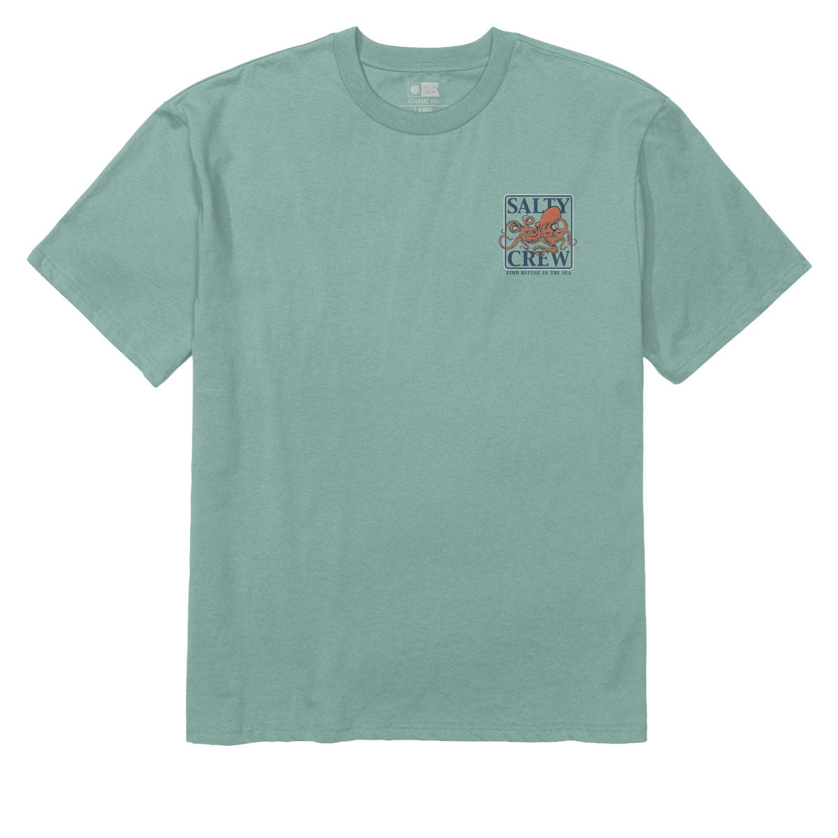 Salty Crew Ink Slinger Classic T-Shirt - Mackerel image 2