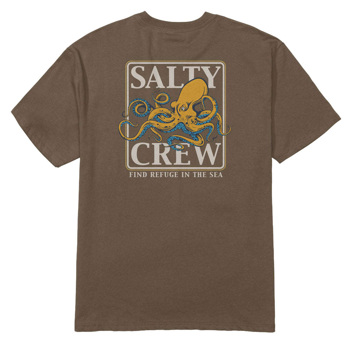 Salty Crew Ink Slinger Classic T-Shirt - Teak image 1