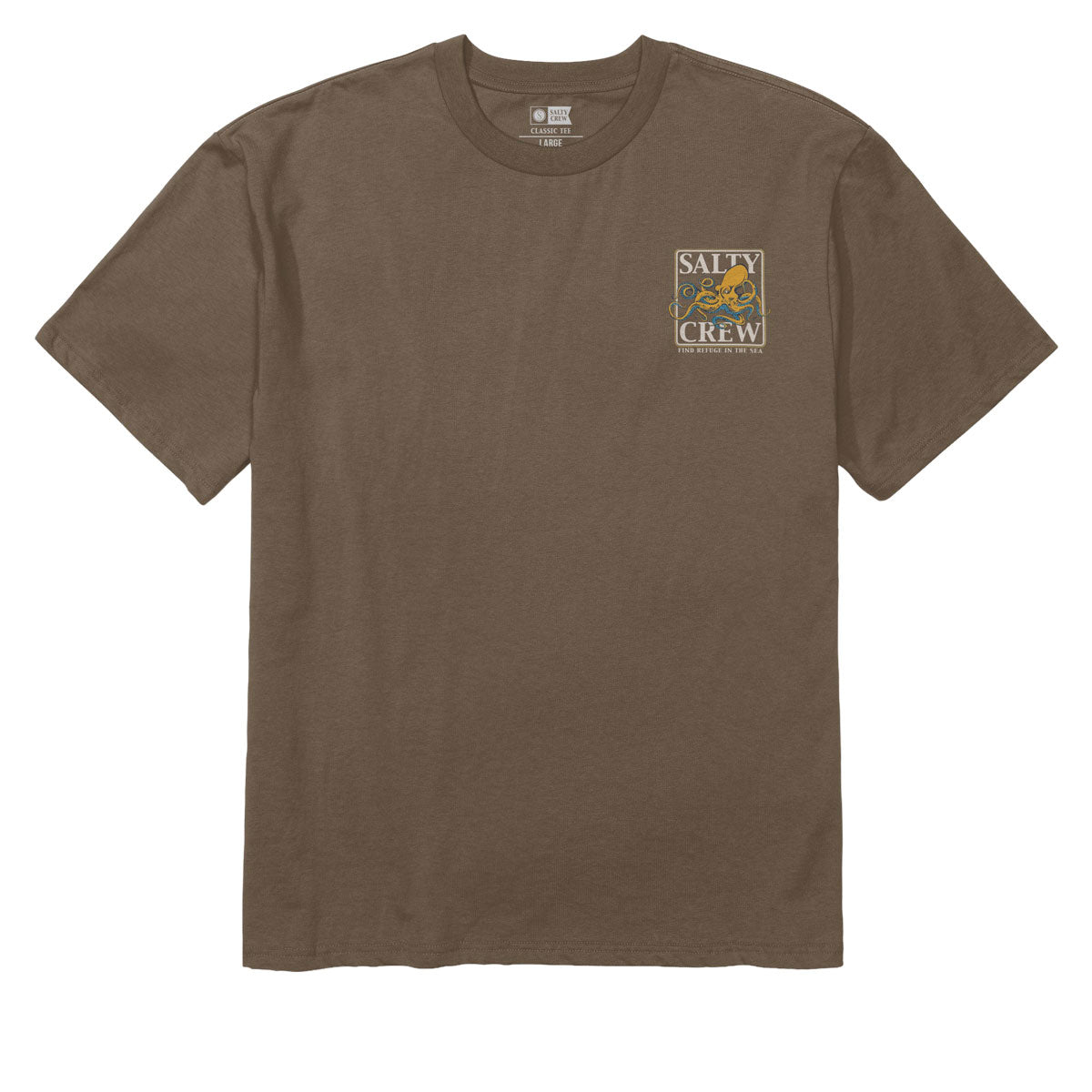 Salty Crew Ink Slinger Classic T-Shirt - Teak image 2