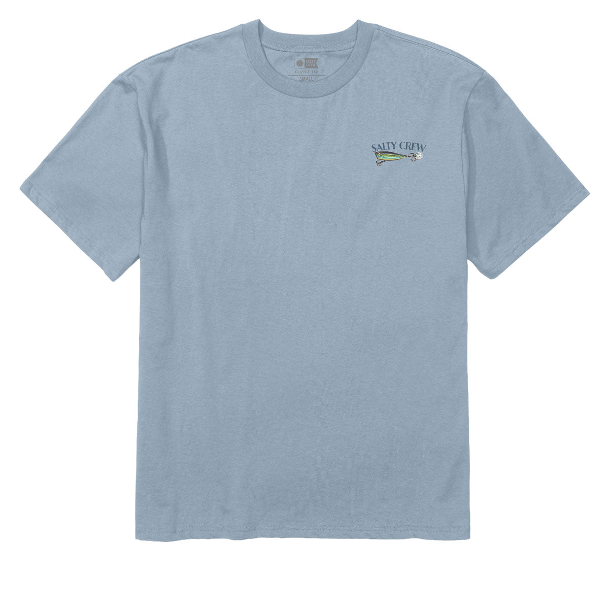 Salty Crew Lure Gear Classic T-Shirt - Blue Fog image 2
