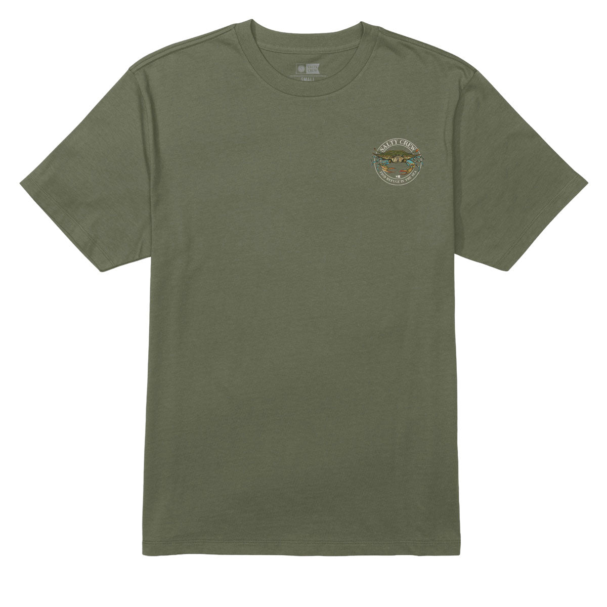Salty Crew Jimmy T-Shirt - Dusty Olive image 2
