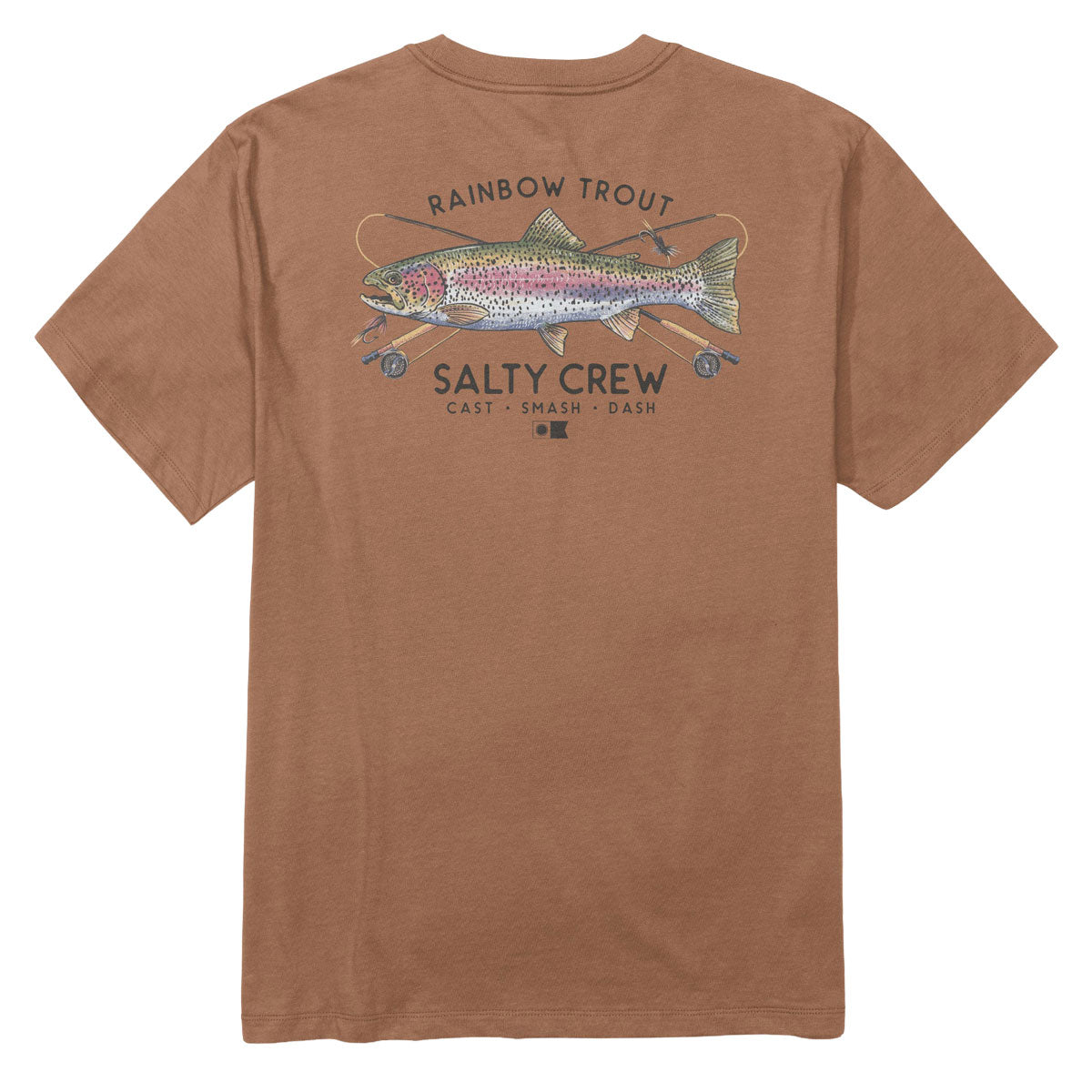 Salty Crew Trout Mount T-Shirt - Sierra image 1