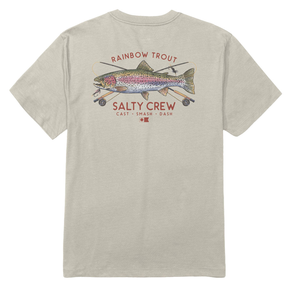 Salty Crew Trout Mount T-Shirt - Bone image 1