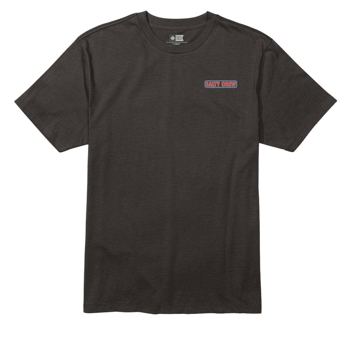 Salty Crew Neon Sign T-Shirt - Black image 2