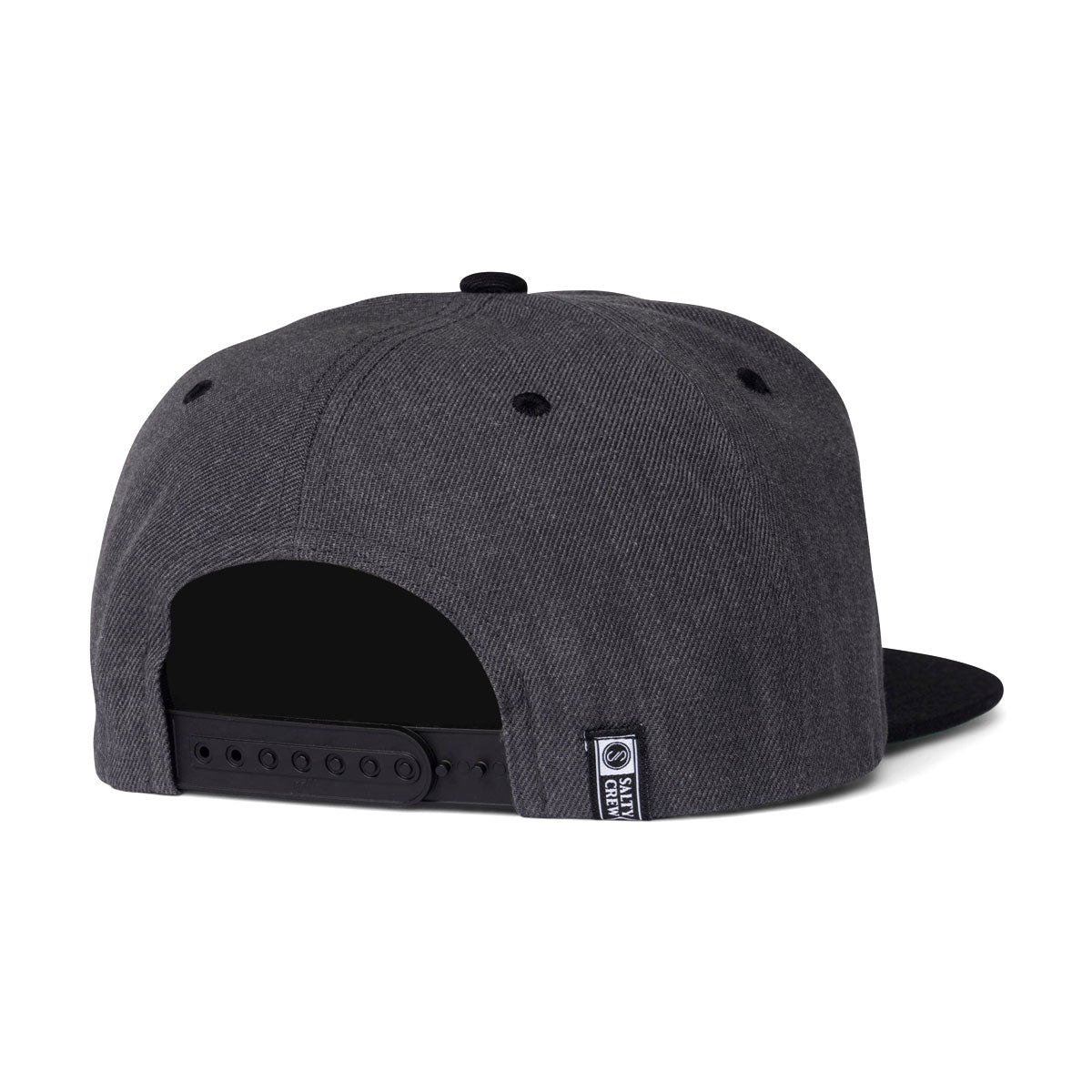 Salty Crew Lurking Snapback Hat - Dark Heather image 2