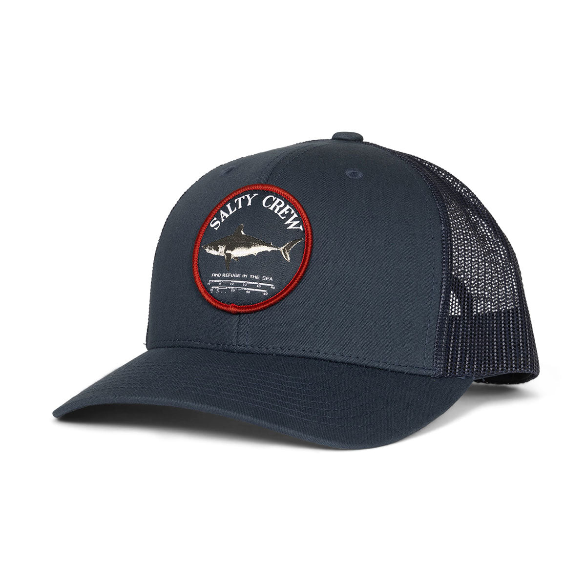 Salty Crew Bruce Trucker Hat - Midnight Navy image 1