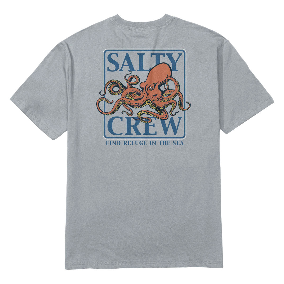 Salty Crew Ink Slinger Classic T-Shirt - Quarry image 1