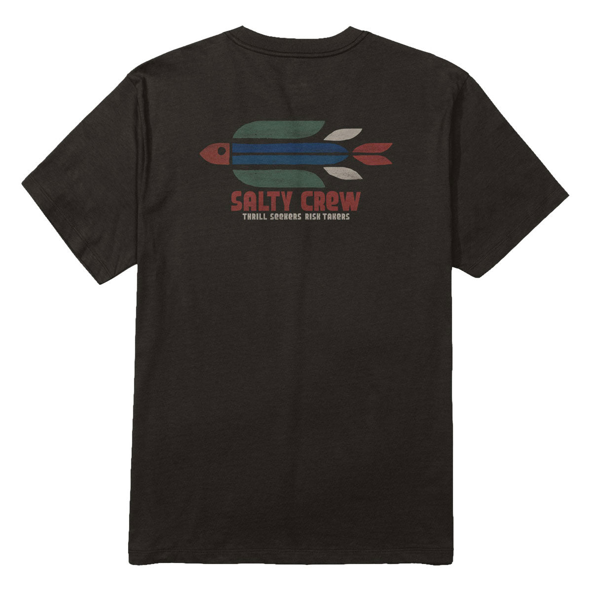 Salty Crew Torpedo T-Shirt - Black image 1