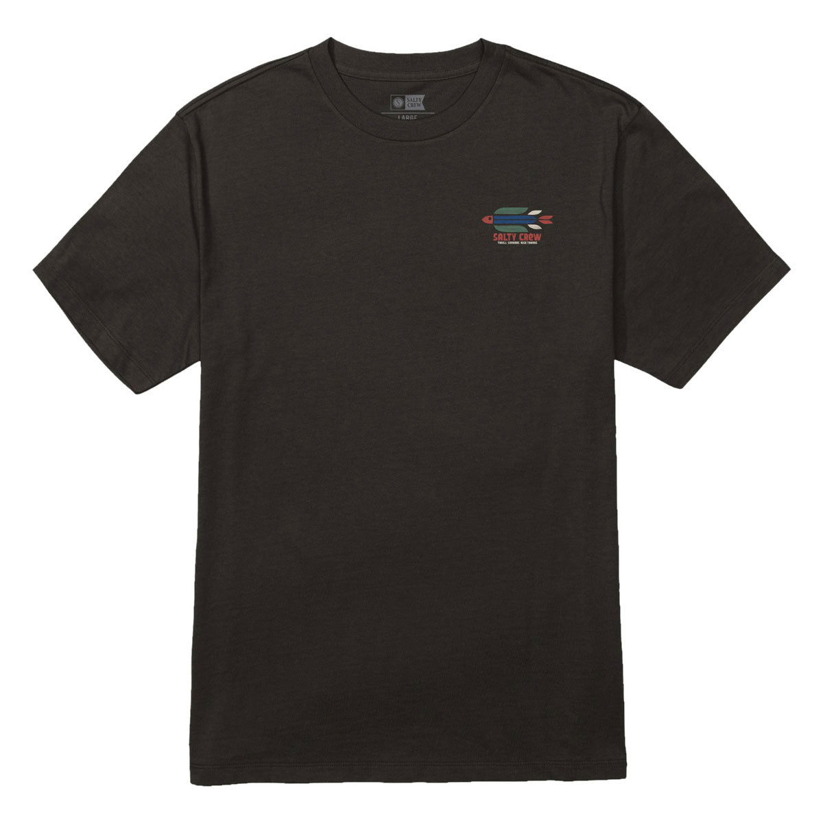Salty Crew Torpedo T-Shirt - Black image 2