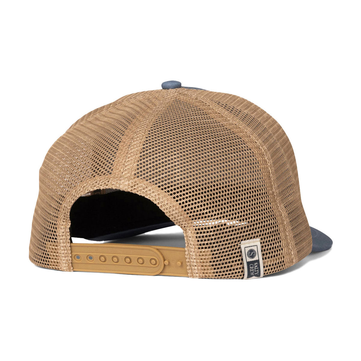 Salty Crew Jimmy Trucker Hat - Pilot Blue/Khaki image 2