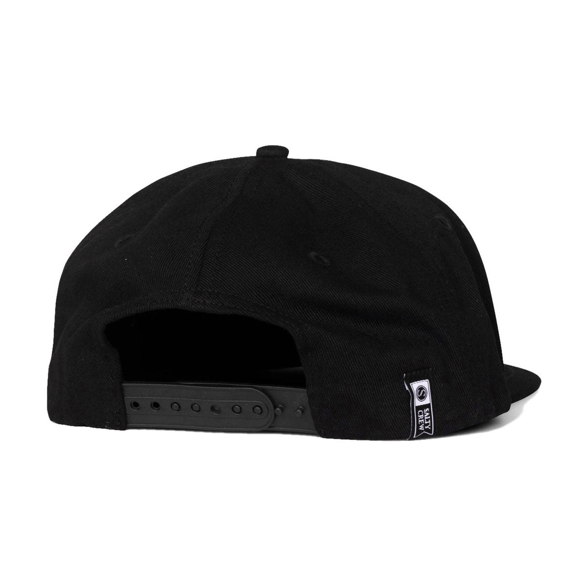Salty Crew Fish Market Snapback Hat - Black image 2