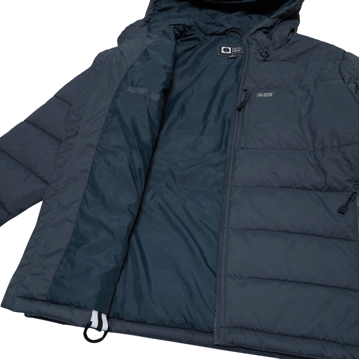 Salty Crew Barrier Hooded Jacket - Navy image 5