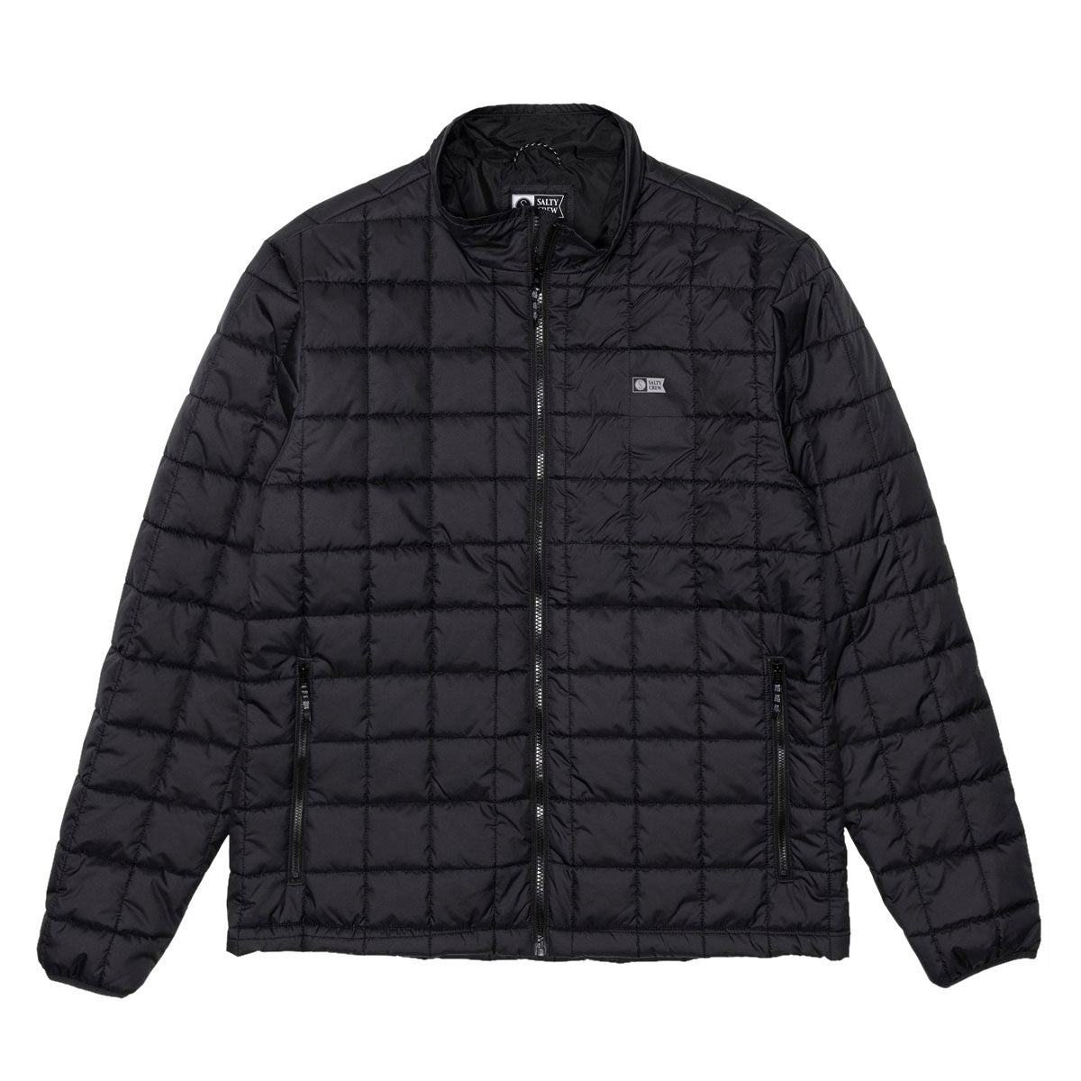 Salty Crew Barrier Lite Jacket - Black image 1