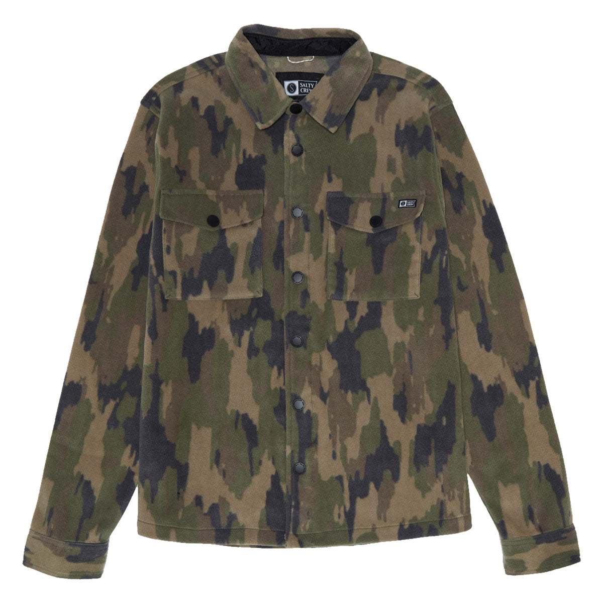 Salty Crew Shelter Polar Long Sleeve Shirt - Ranger image 1