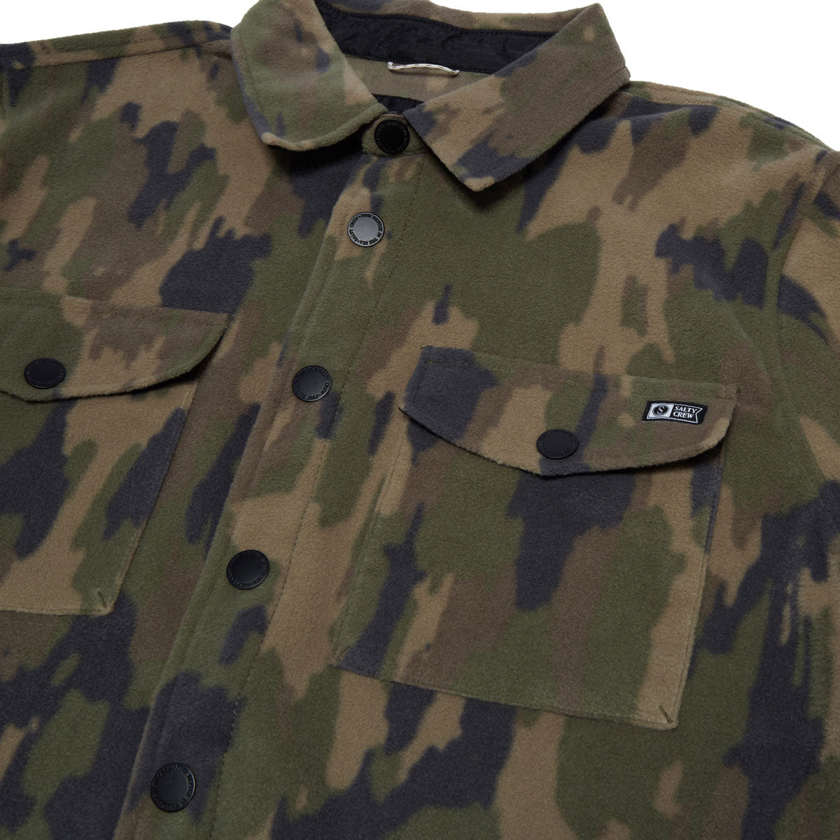 Salty Crew Shelter Polar Long Sleeve Shirt - Ranger image 3