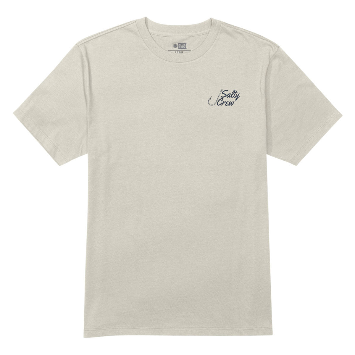 Salty Crew Hooked Up T-Shirt - Bone image 2