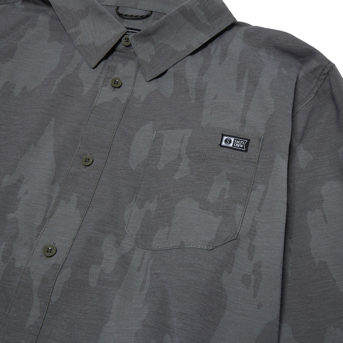 Salty Crew Drifter Long Sleeve UV Button Up Shirt - Ranger image 3