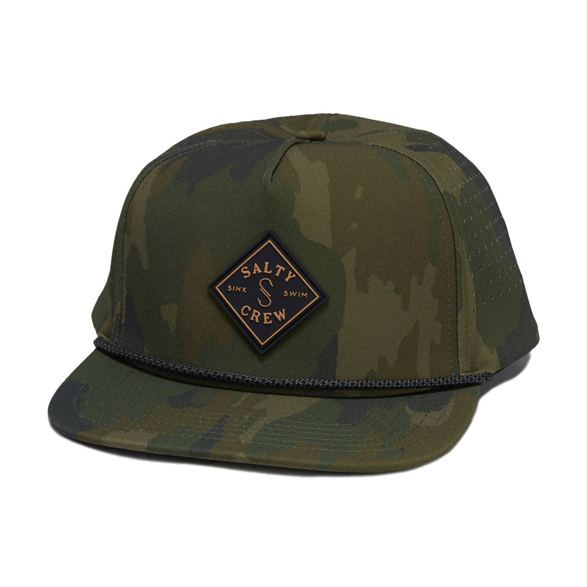 Salty Crew Long Range Snapback Hat - Ranger image 1