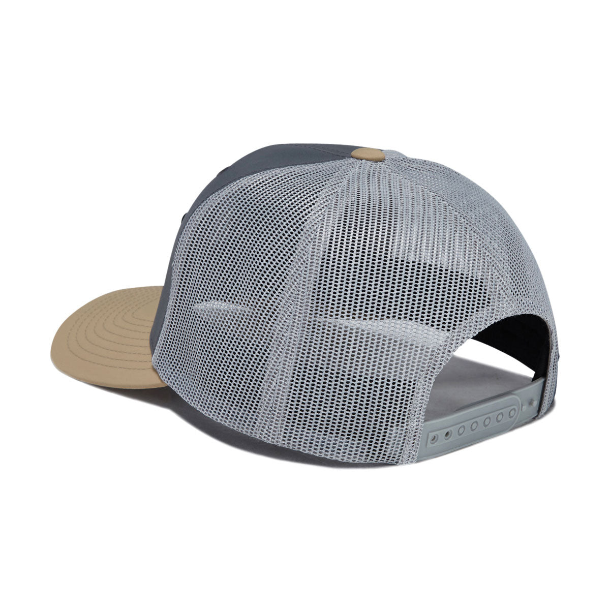 Salty Crew Pinnacle 2 Retro Trucker Hat - Grey/Tan image 2