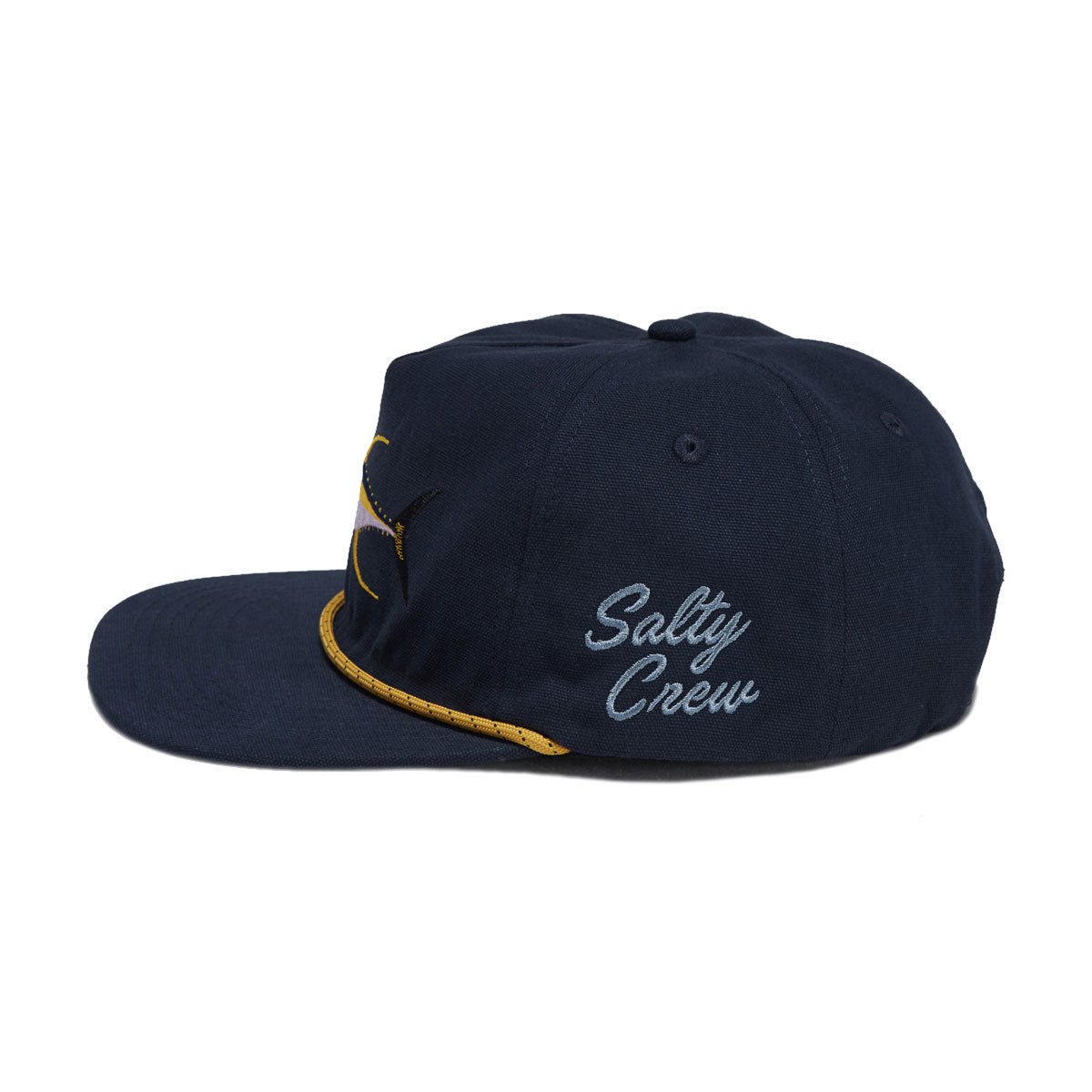 Salty Crew Coastal Snapback Hat - Navy image 3