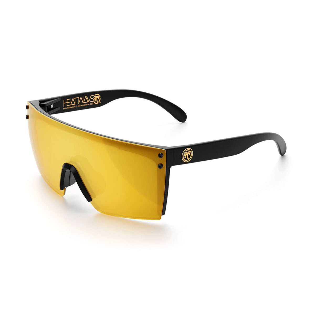 Heat Wave Visual Lazer Face Sunglasses - Z87 Gold Rush Lens image 2
