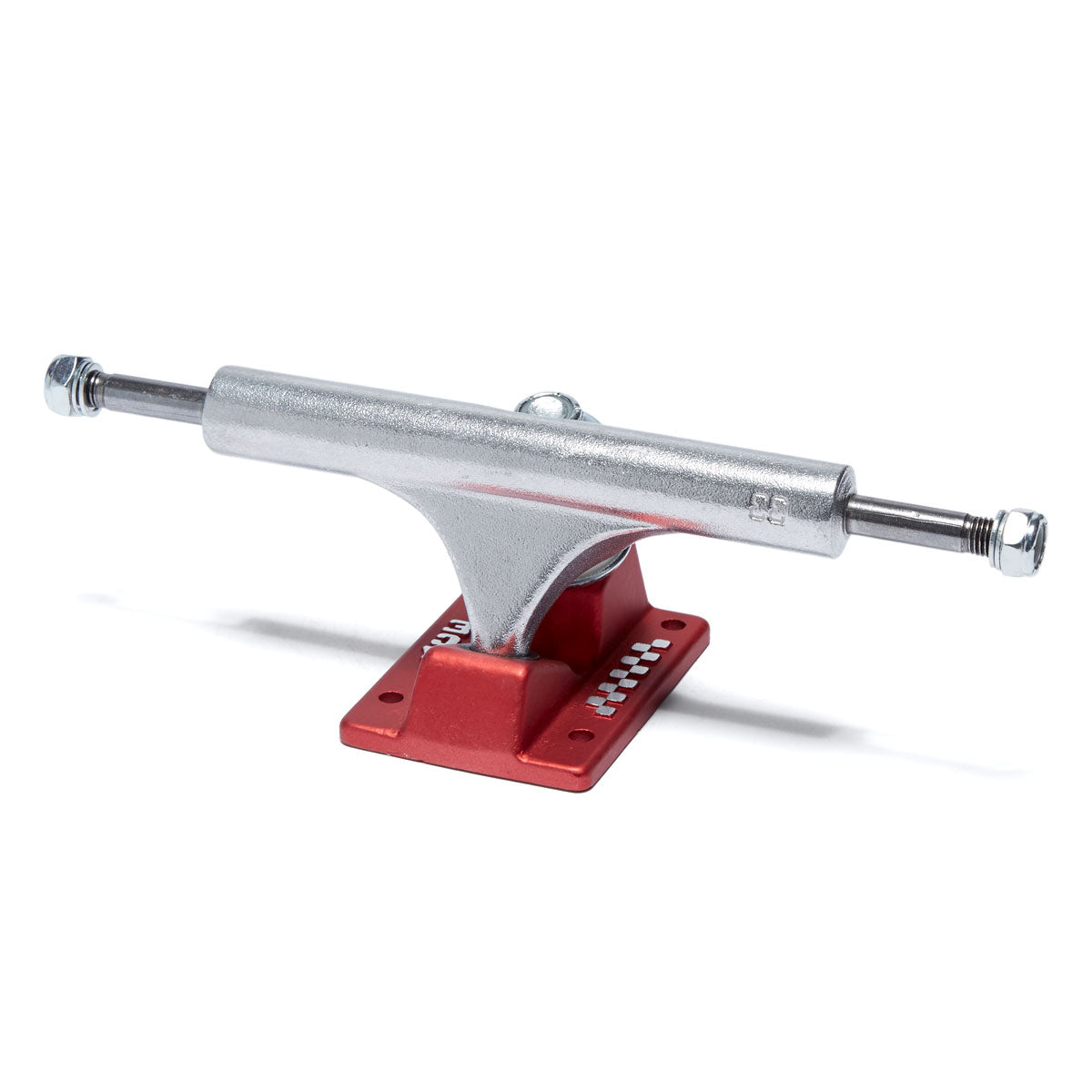 Ace Classic Skateboard Trucks - Polished/Red - 33 image 1