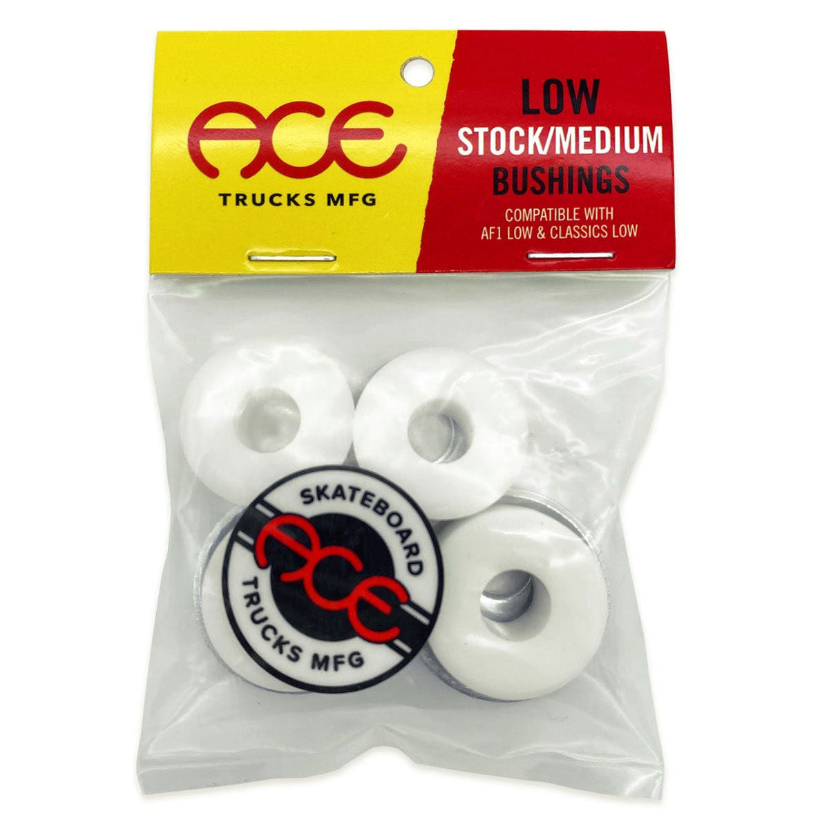 Ace Low Standard Medium Bushings - White image 1