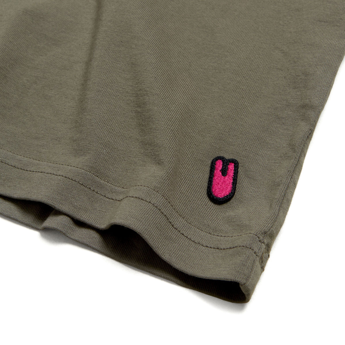 Unless Essentials T-Shirt - Smokey Olive Washed image 2