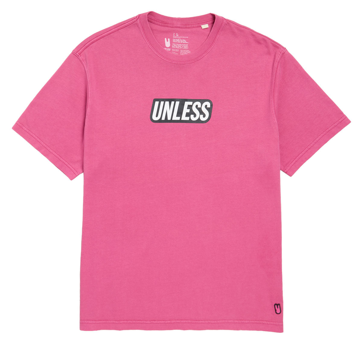 Unless Candy Bar T-Shirt - Pink Washed image 1