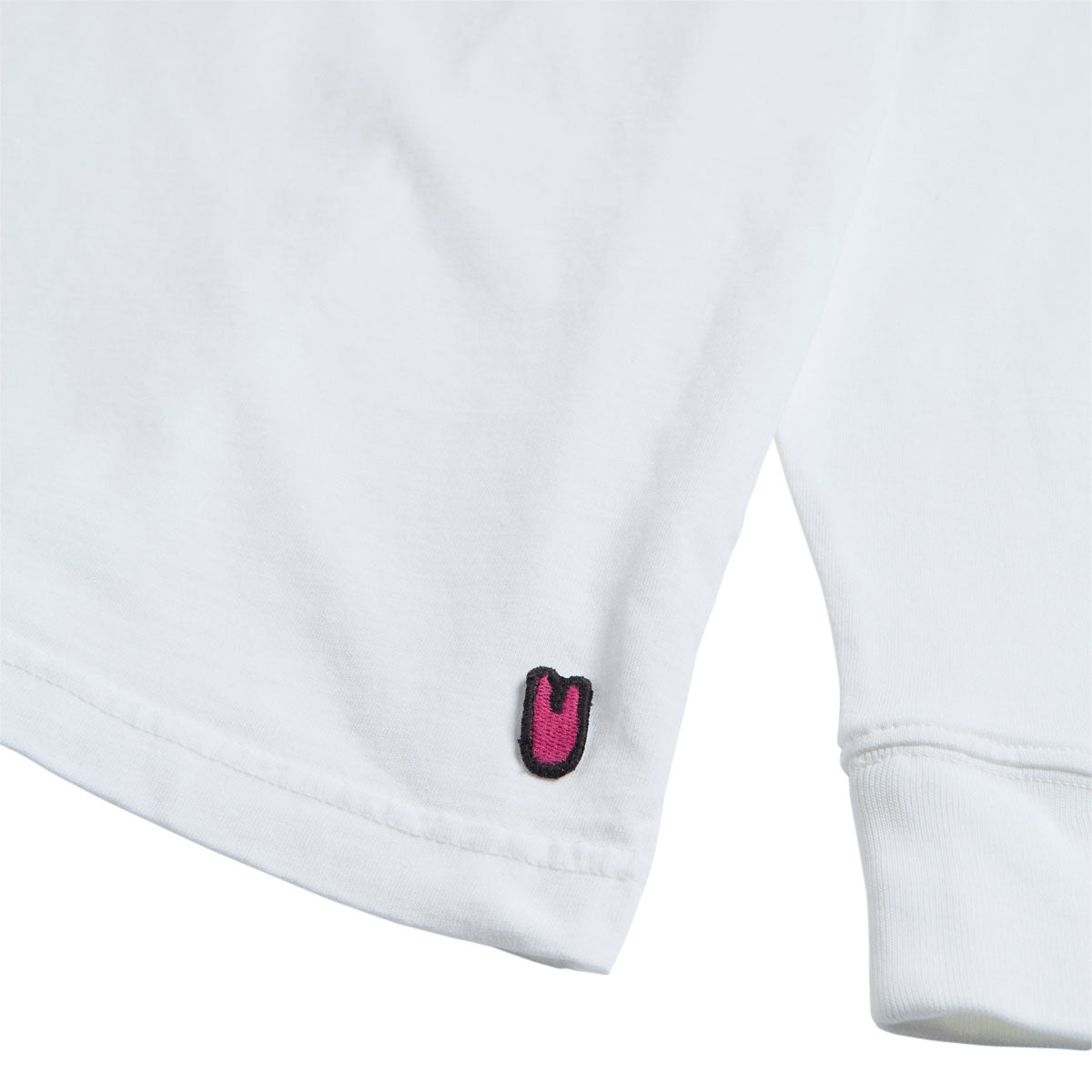 Unless Essentials Long Sleeve T-Shirt - White image 2