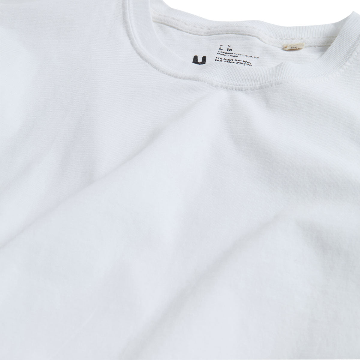 Unless Essentials Long Sleeve T-Shirt - White image 3