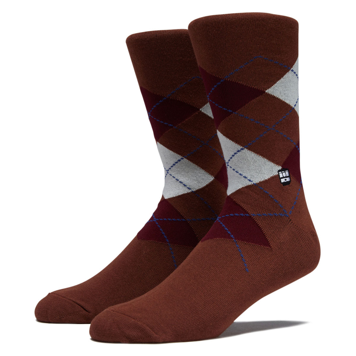 Bonfolk Argyle Socks - Rust image 1
