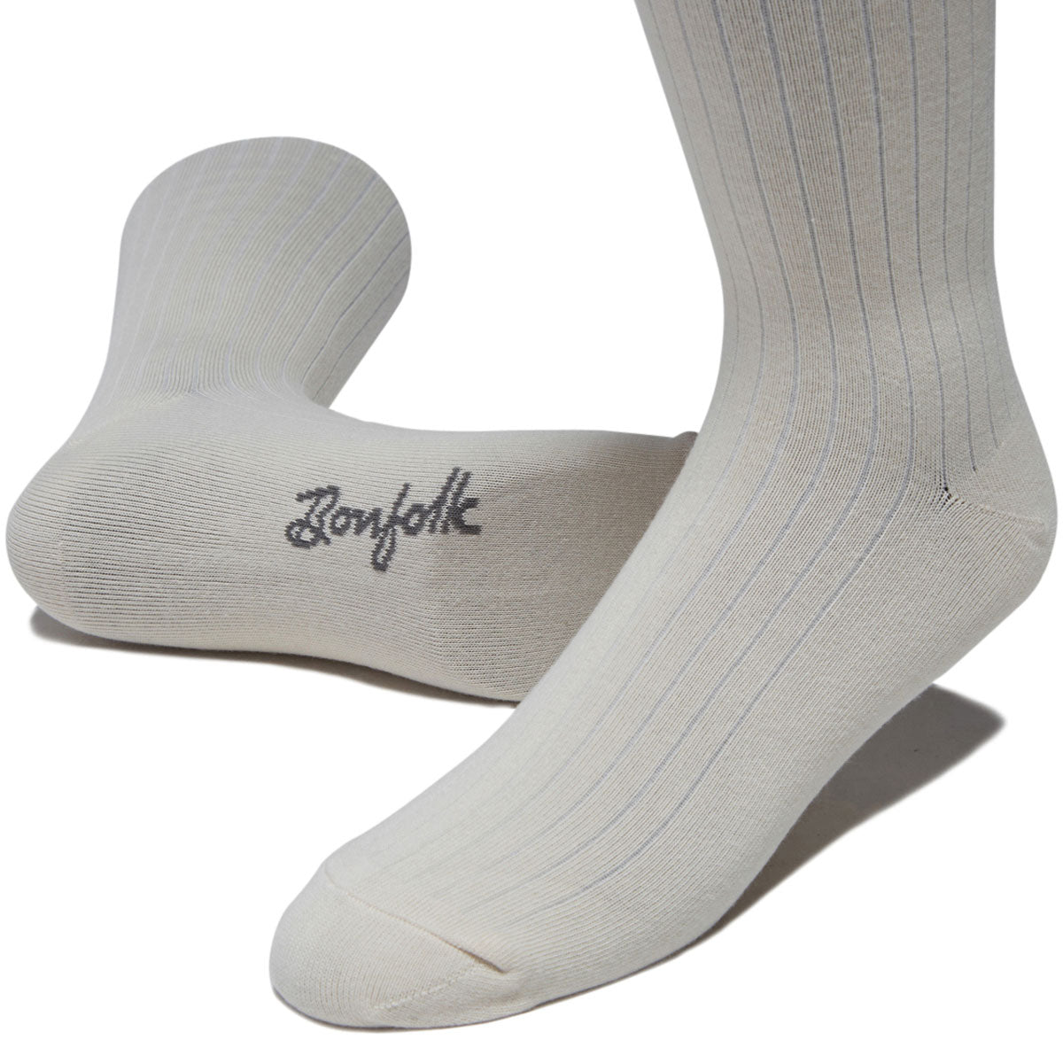 Bonfolk Trouser Socks - Cream image 3