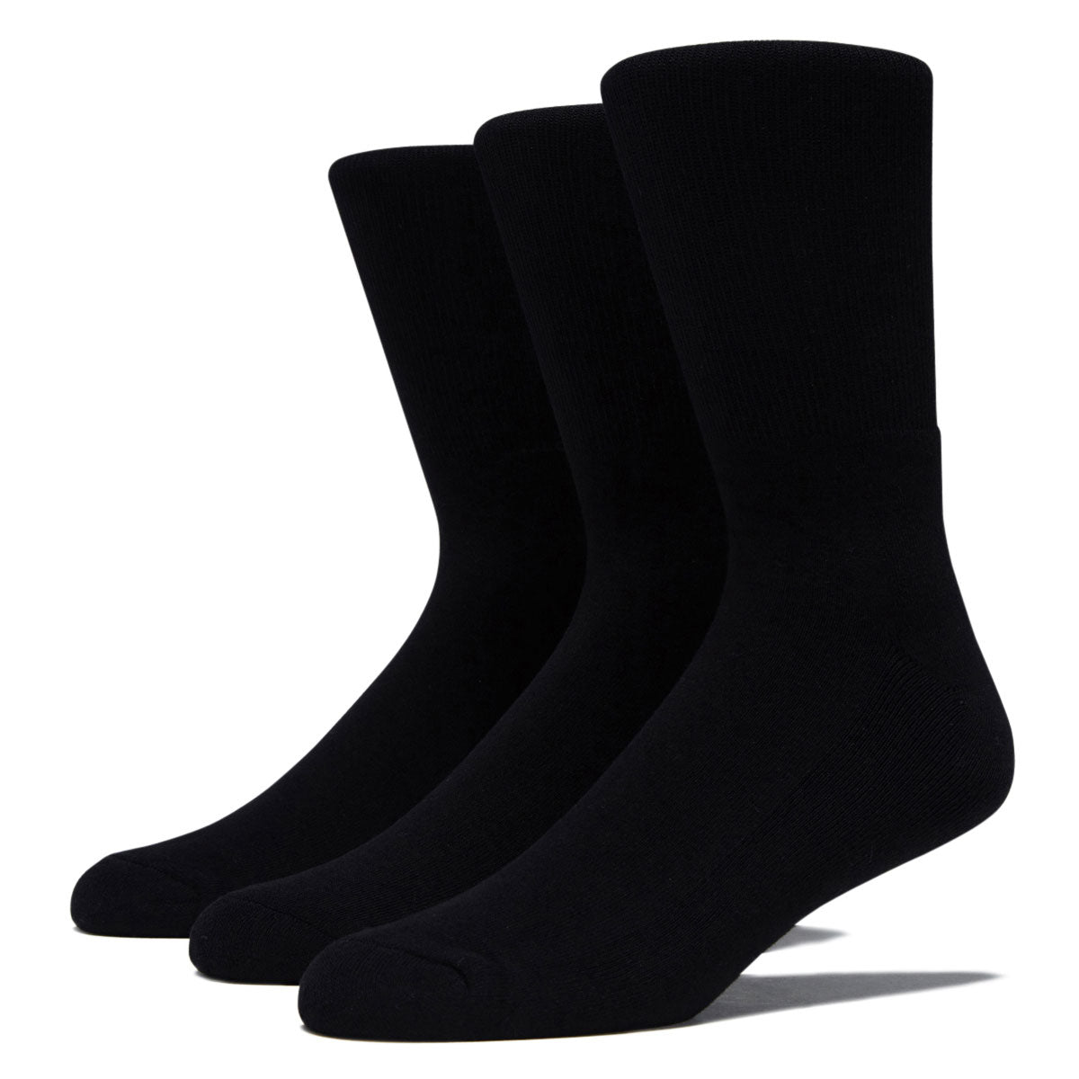 Bonfolk Daily Crew 3 Pack Of Socks - Black image 3