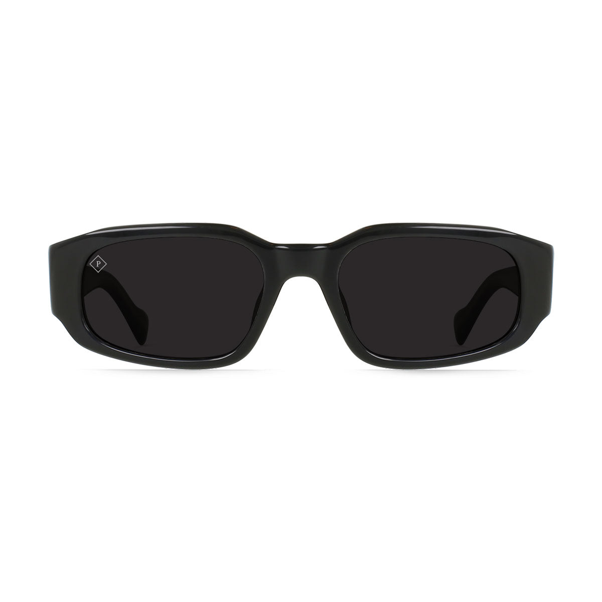 Raen Zamani 54 Sunglasses - Crystal Black/Smoke Polarized image 2