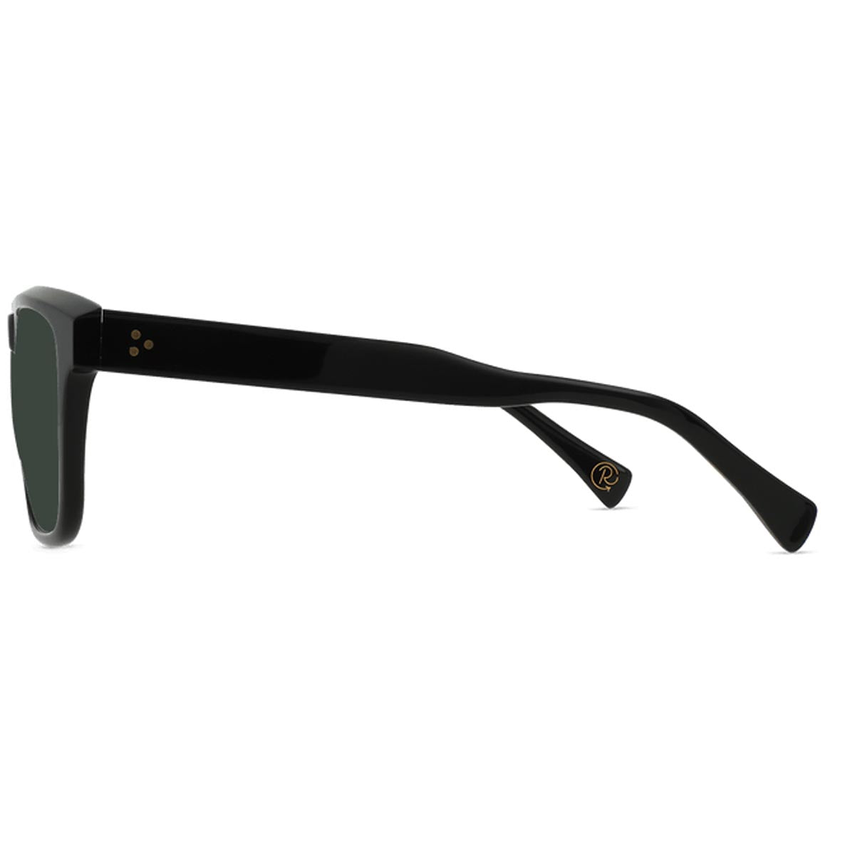 Raen Lumis 54 Sunglasses - Recycled Black/Green Polarized image 3