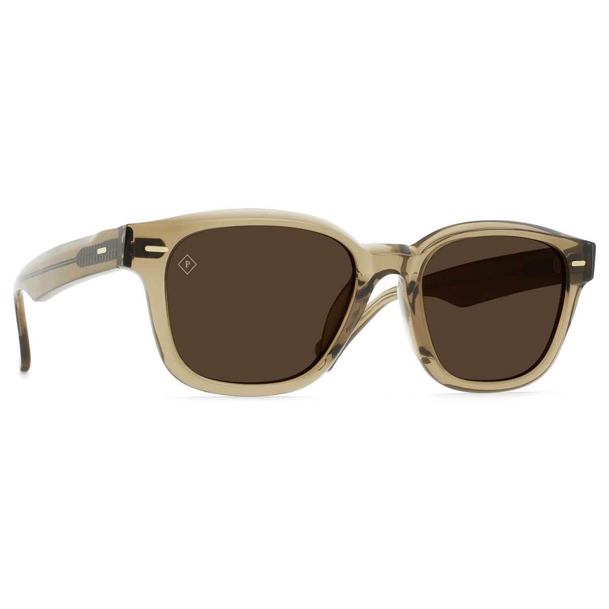 Raen Carby 53 Sunglasses - Ghost/Vibrant Brown Polarized image 1