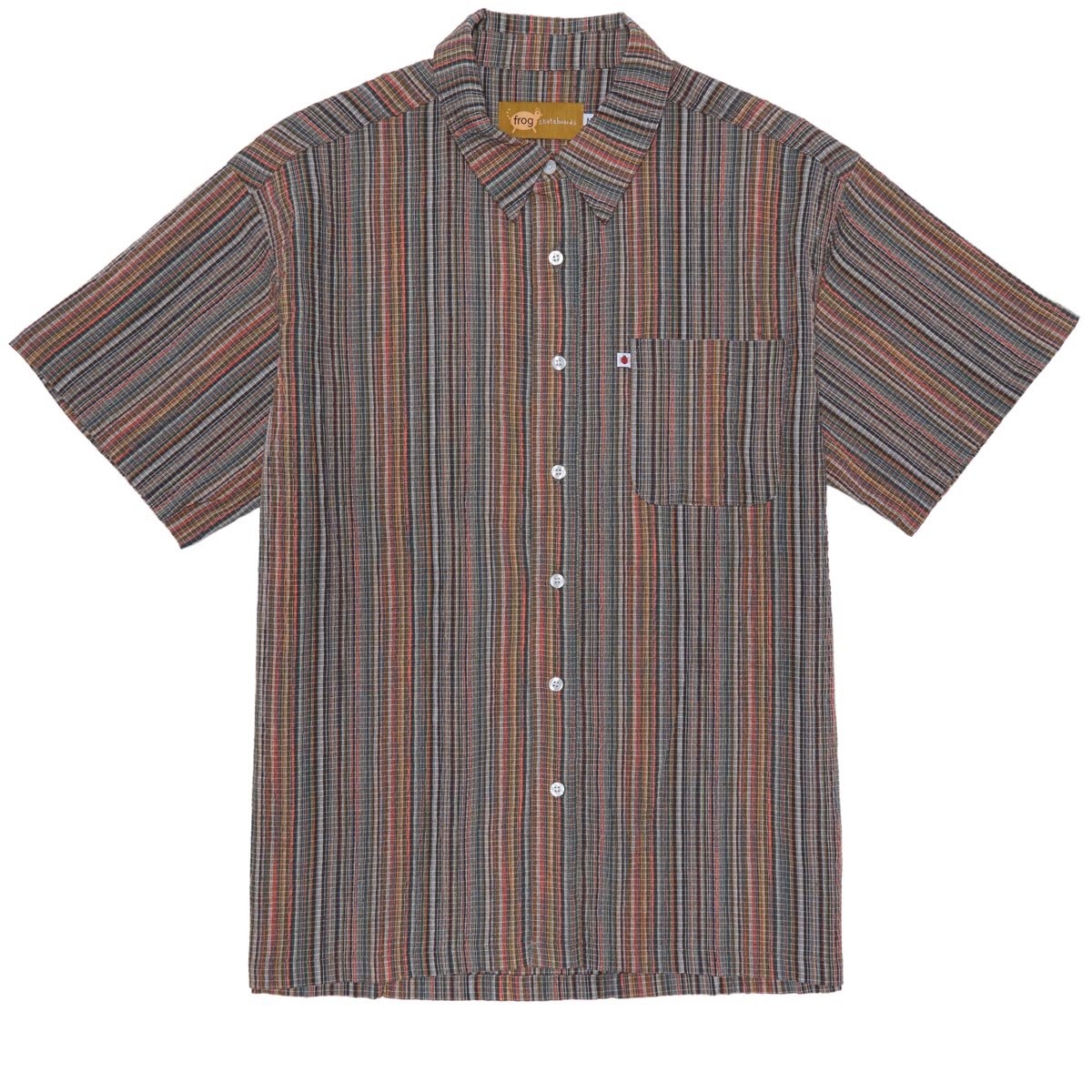 Frog Mojo Stripe Pocket Shirt - Red image 1