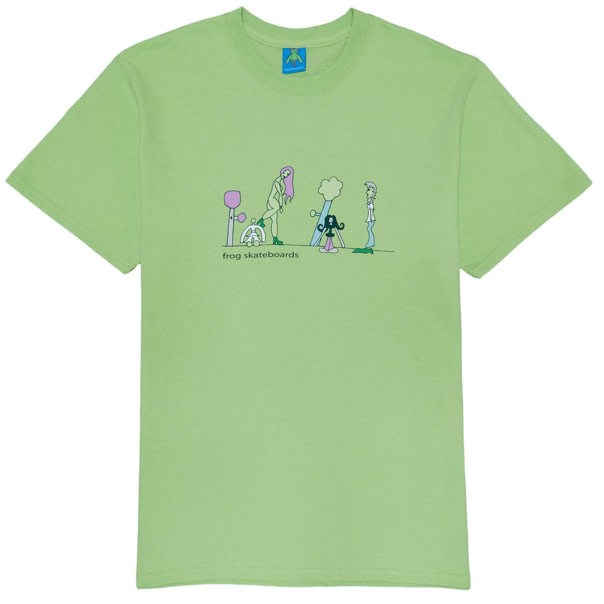 Frog Memories 1000 T-Shirt - Lime image 1