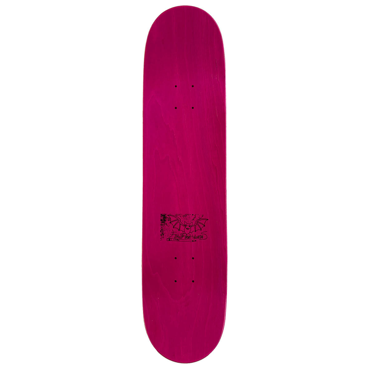 Frog Bat Brain Chris Milic Skateboard Deck - 8.38