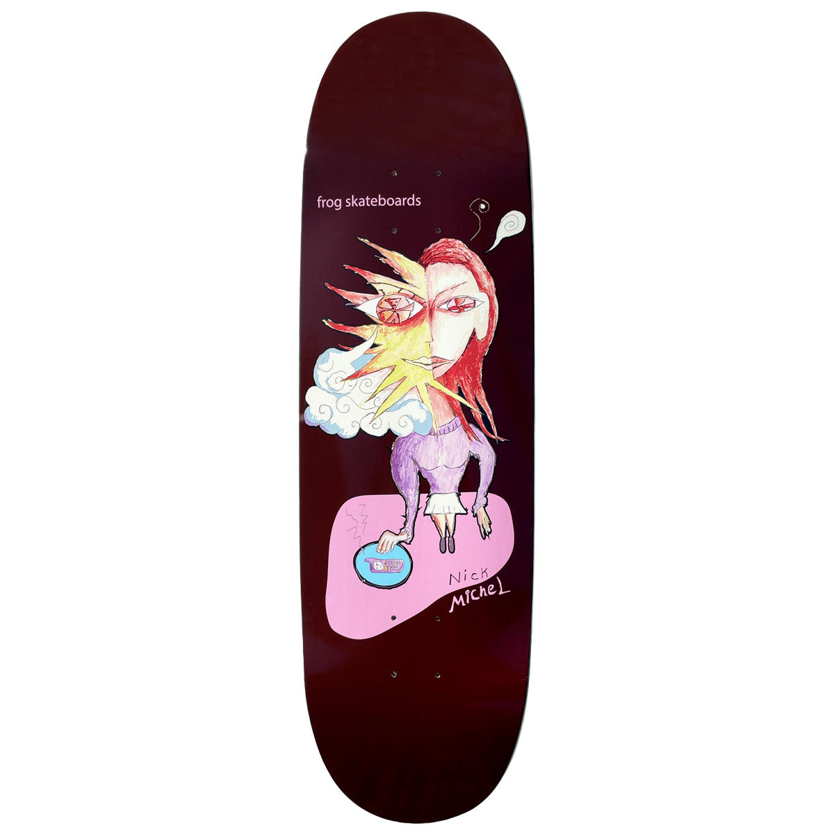 Frog The Distraction Nick Michel Skateboard Deck - 9.10