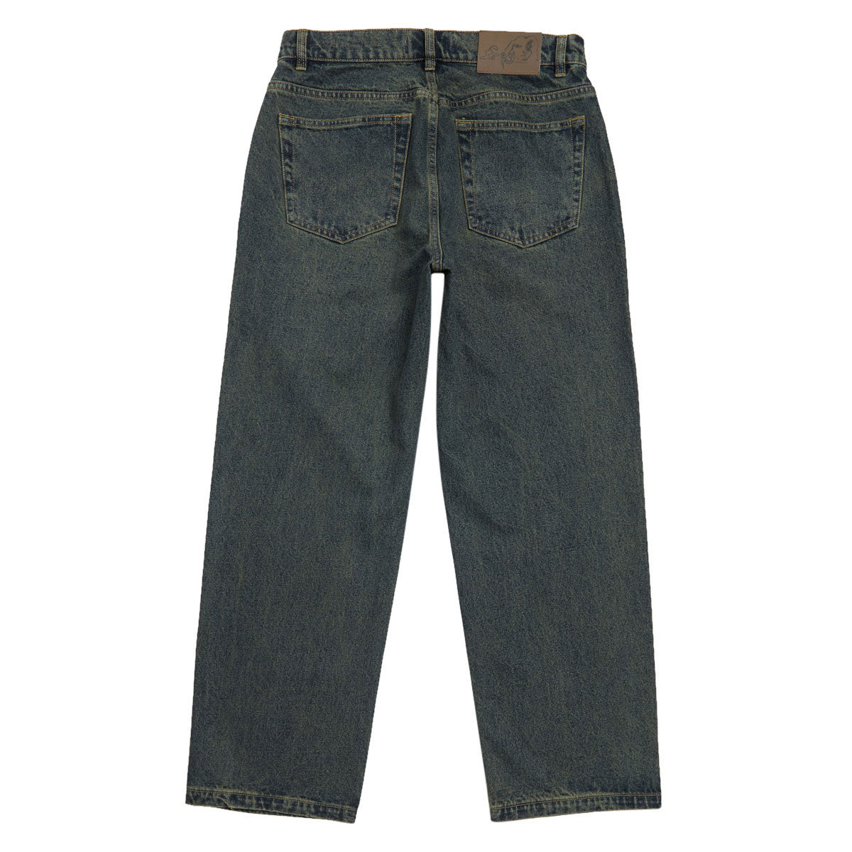 Frog Five Pocket Denim Jeans - Green Wash image 2