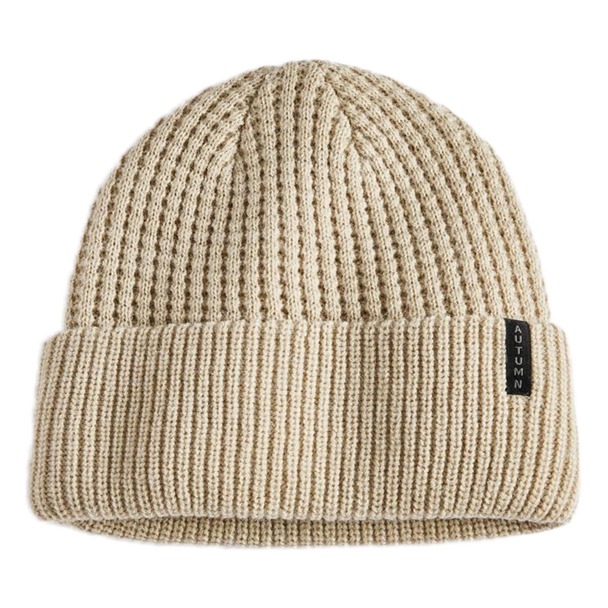 Autumn Thermal Knit Beanie - Sand image 1