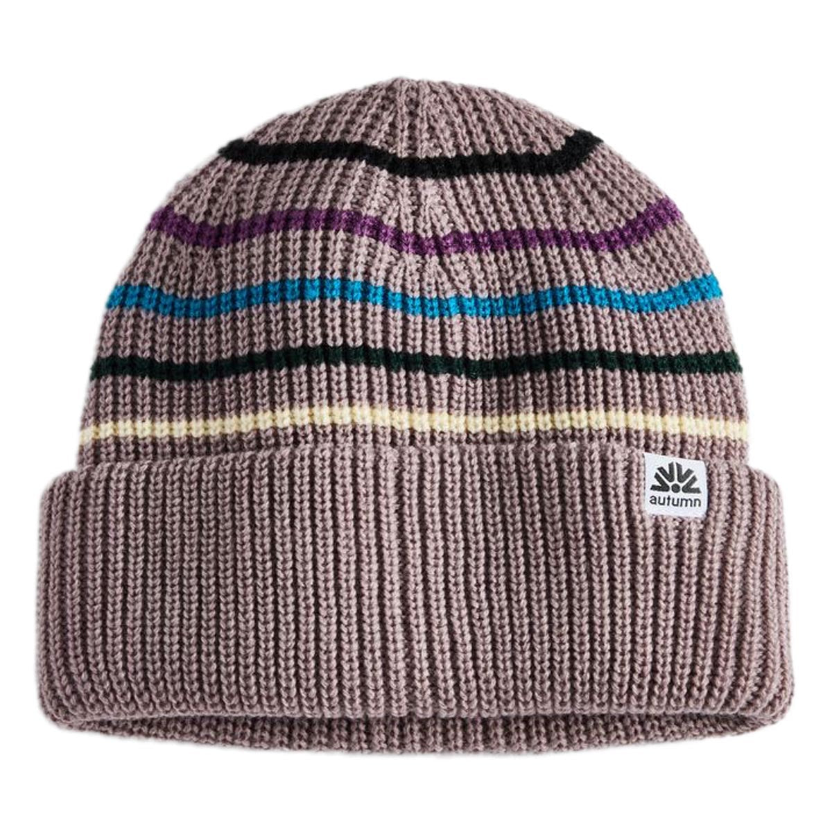 Autumn Retro Beanie - Purple image 1