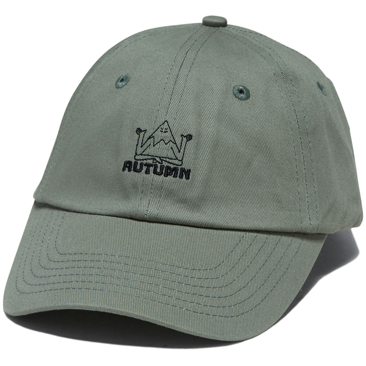 Autumn Twill Strapback Hat - Quiet Green image 1