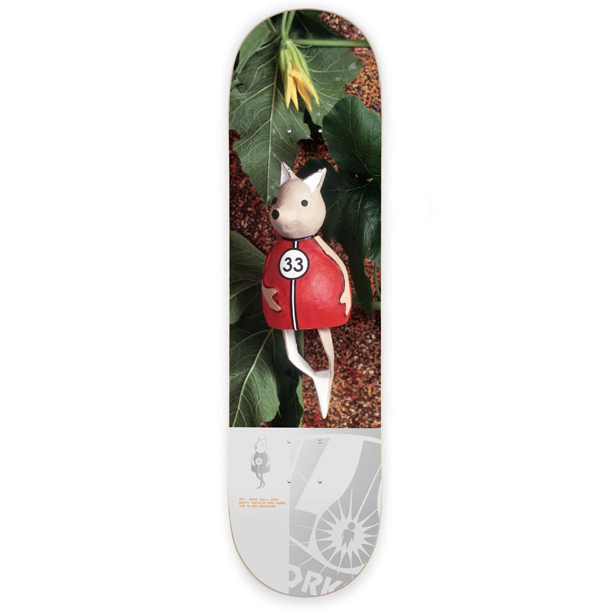 Alien Workshop Racer KTC Mache QuickSlick Skateboard Deck - 8.25